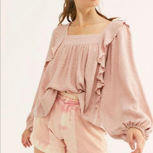 FREEE PEOPLE BONNIE BLOUSE - Picture 1 of 5